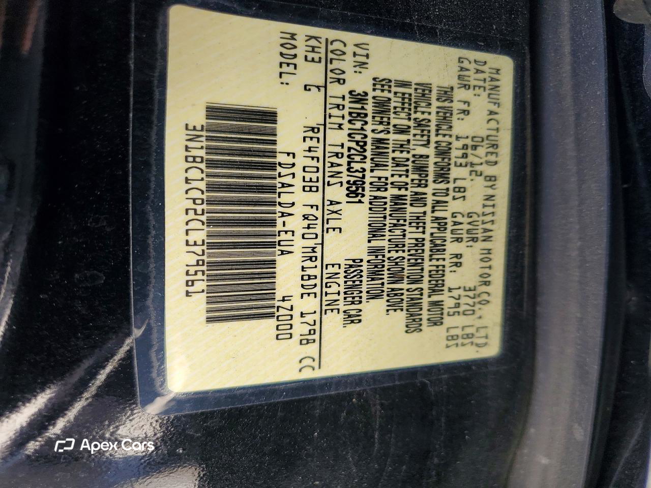 Nissan Versa 2012