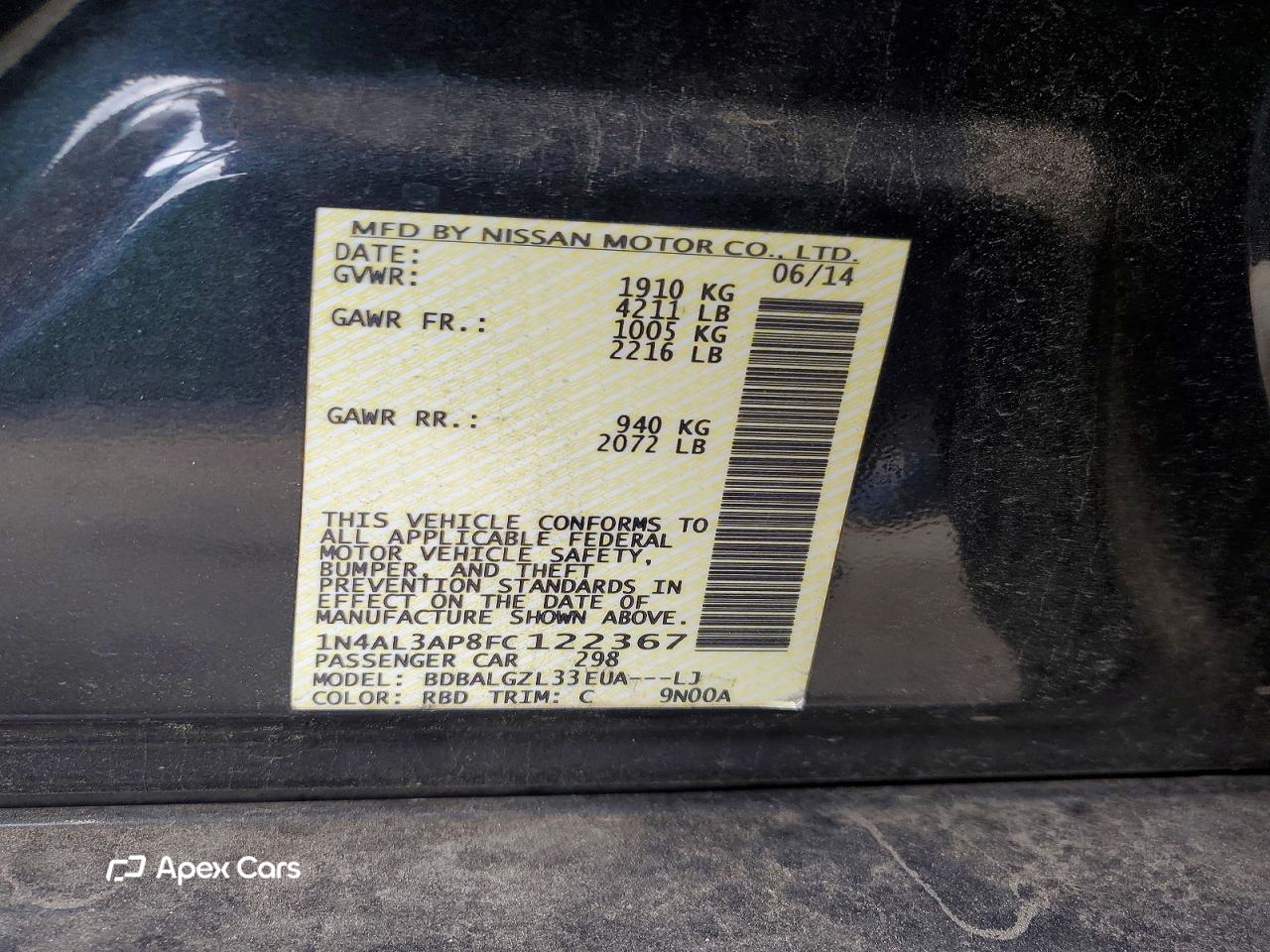 Nissan Altima 2015