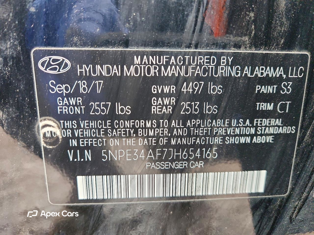 Hyundai Sonata 2018