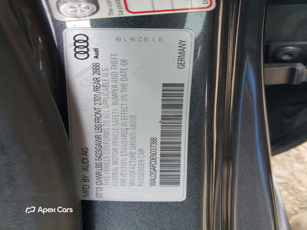 Audi A7 2014