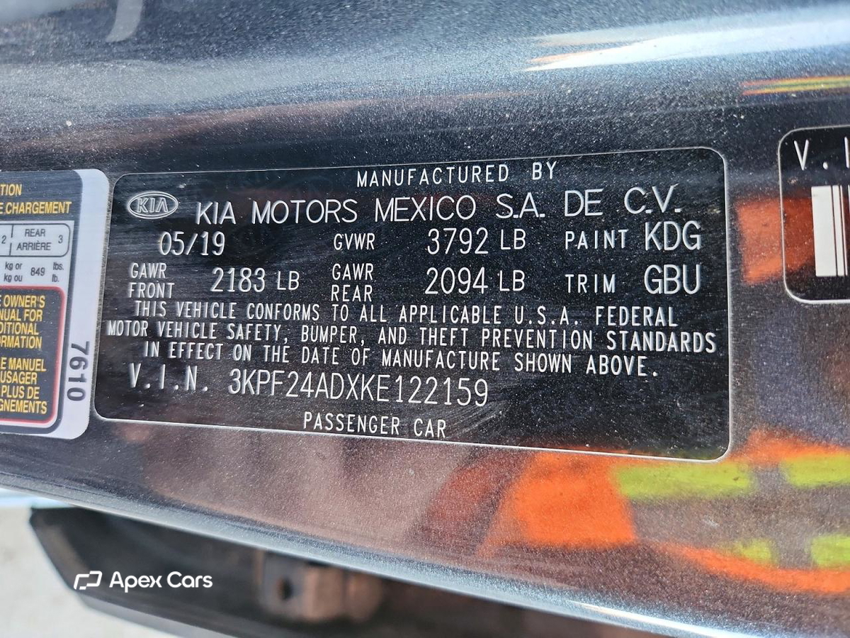 Kia Forte 2019