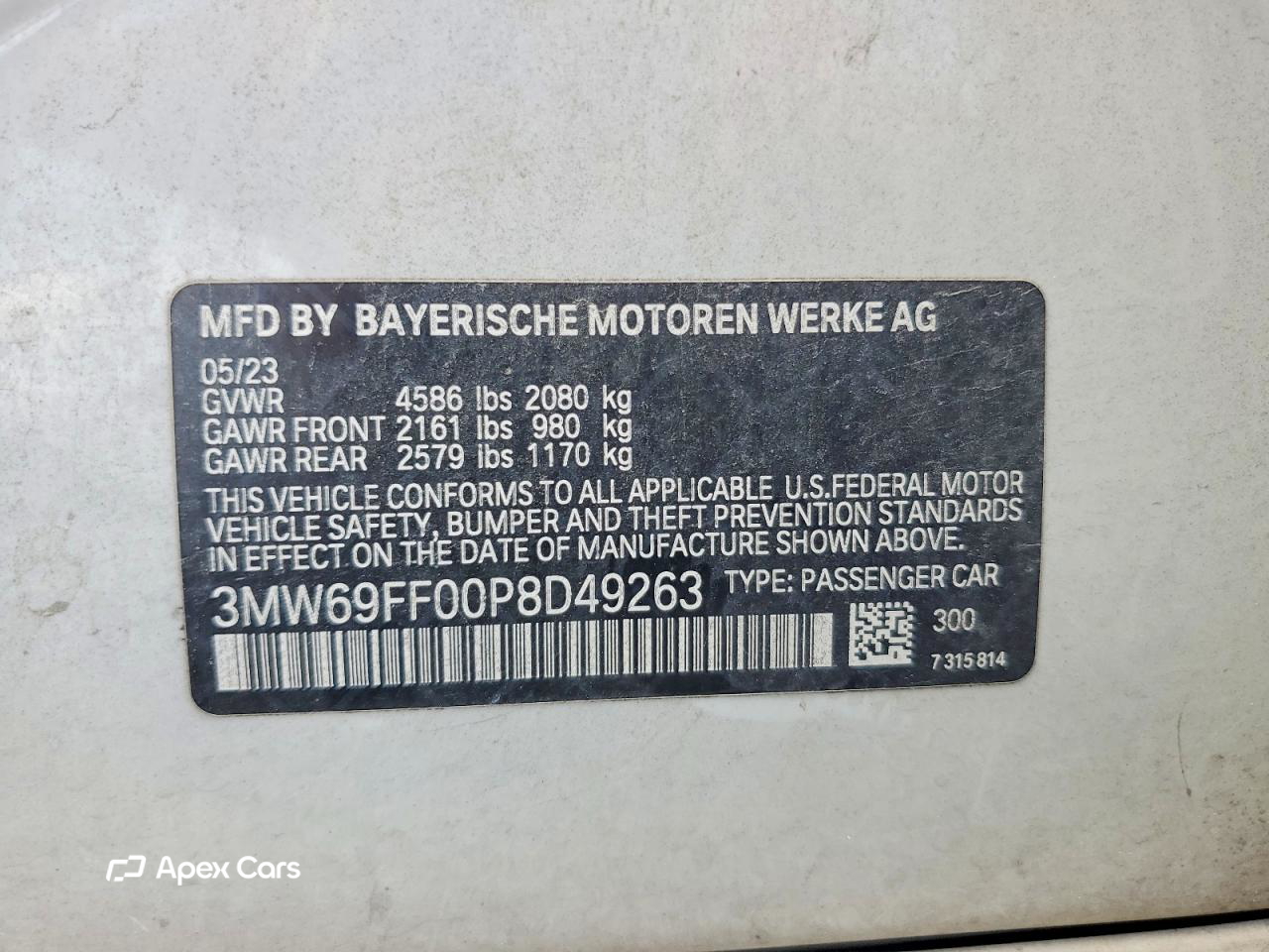 BMW Series 3 2023