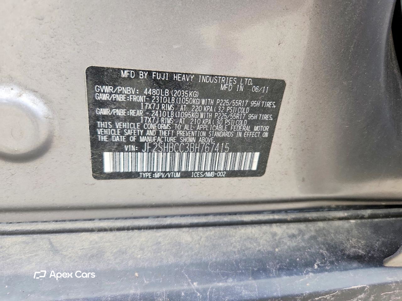 Subaru Forester 2011