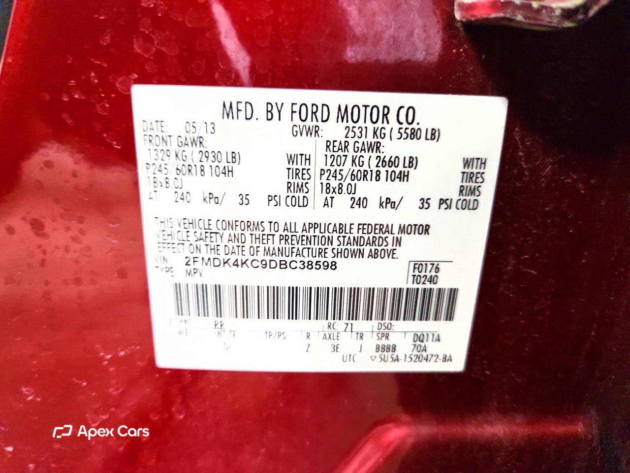 Ford Edge 2013