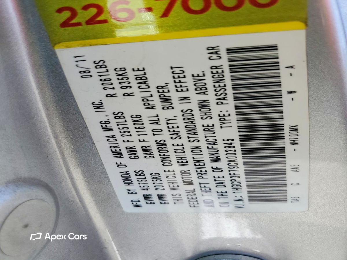 Honda Accord 2012