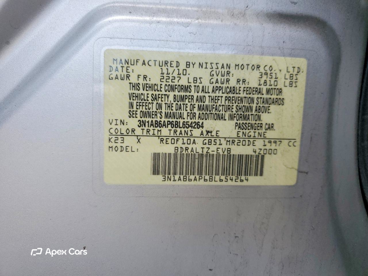 Nissan Sentra 2011
