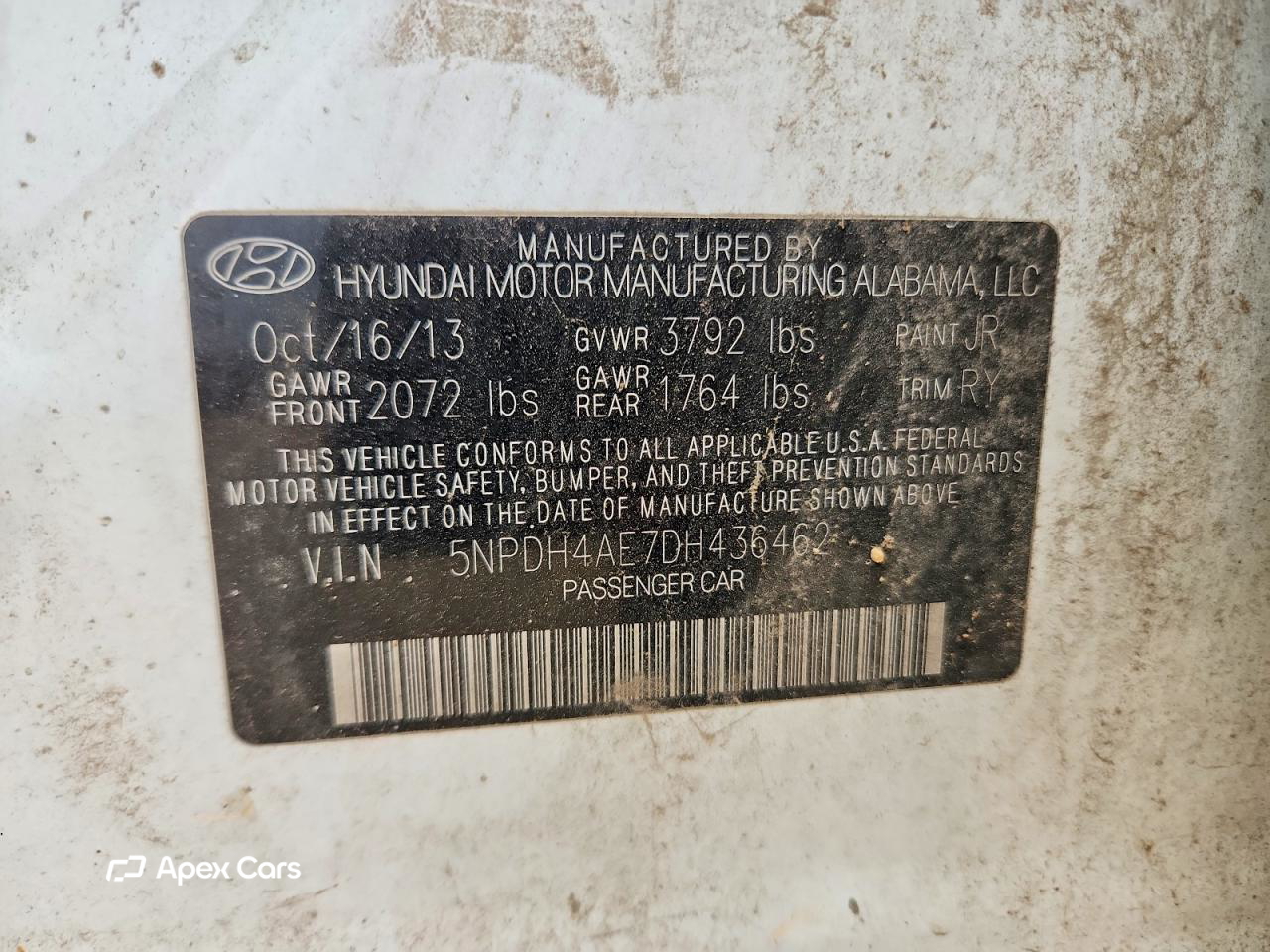 Hyundai Elantra 2013