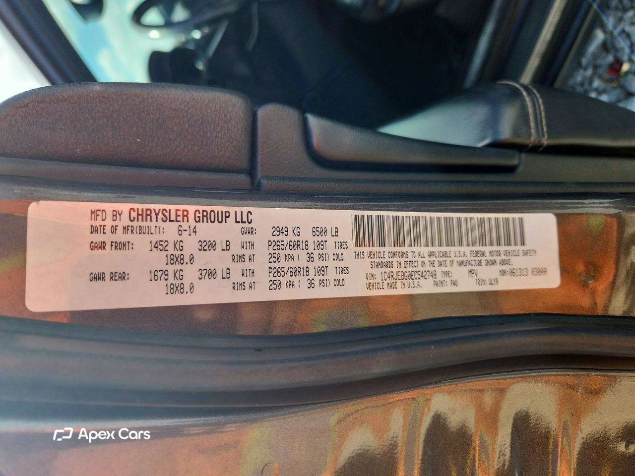 Jeep Cherokee 2014