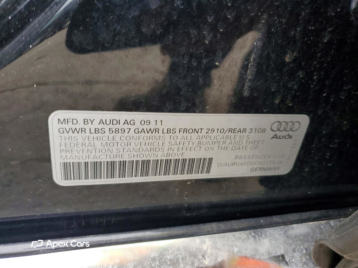 Audi A8 2012