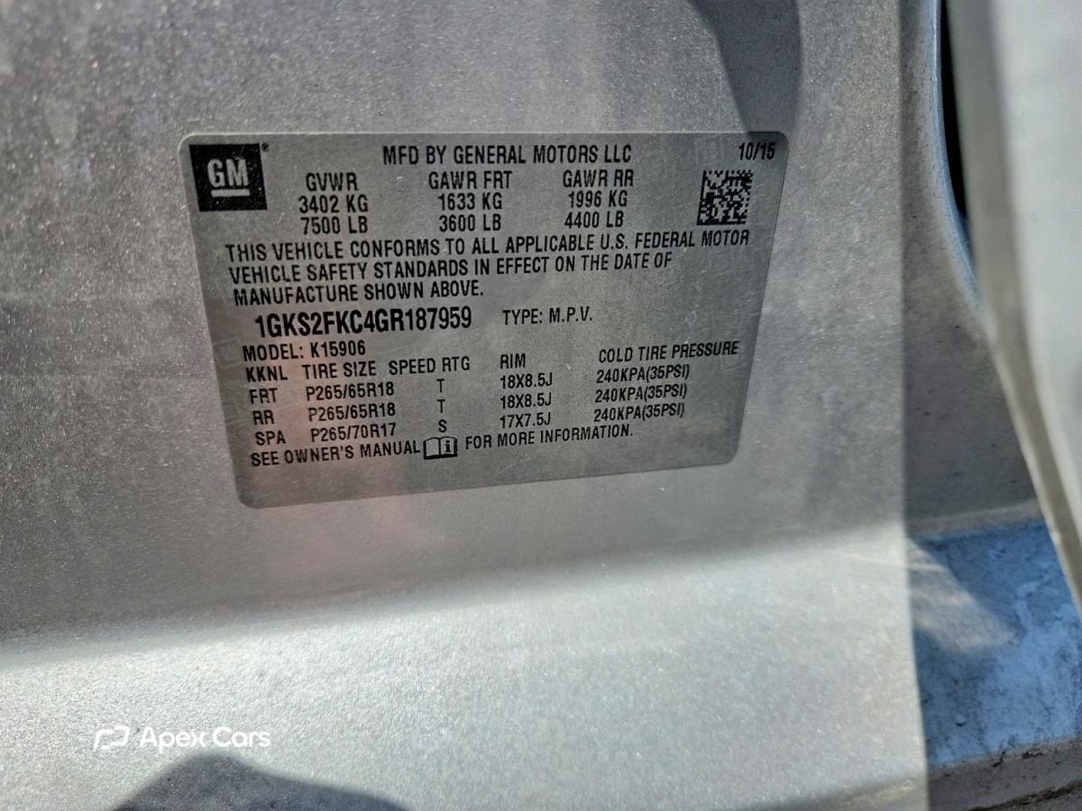 GMC Yukon 2016