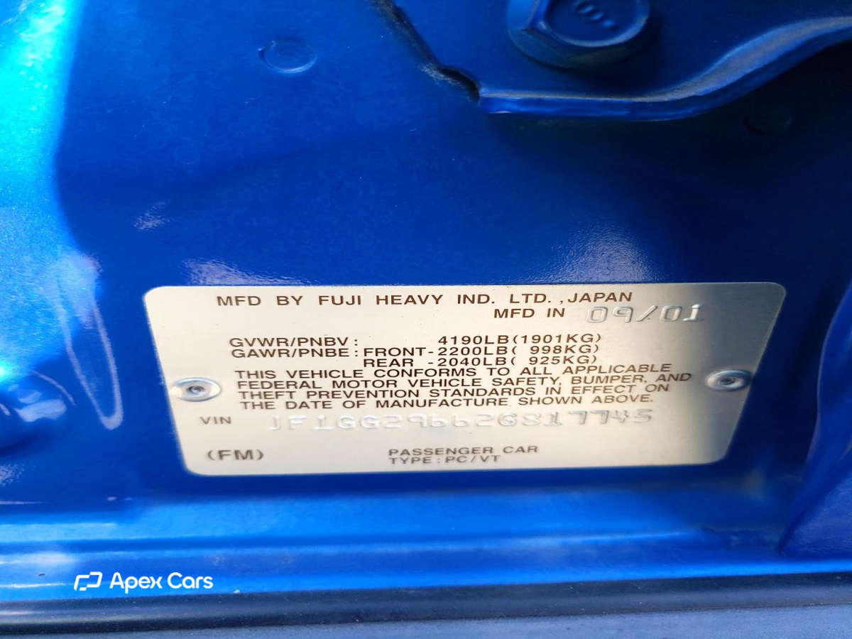 Subaru WRX 2002