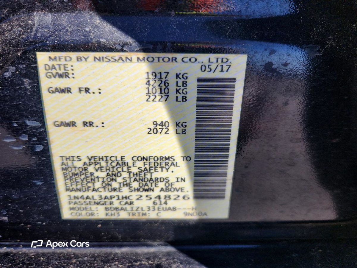 Nissan Altima 2017