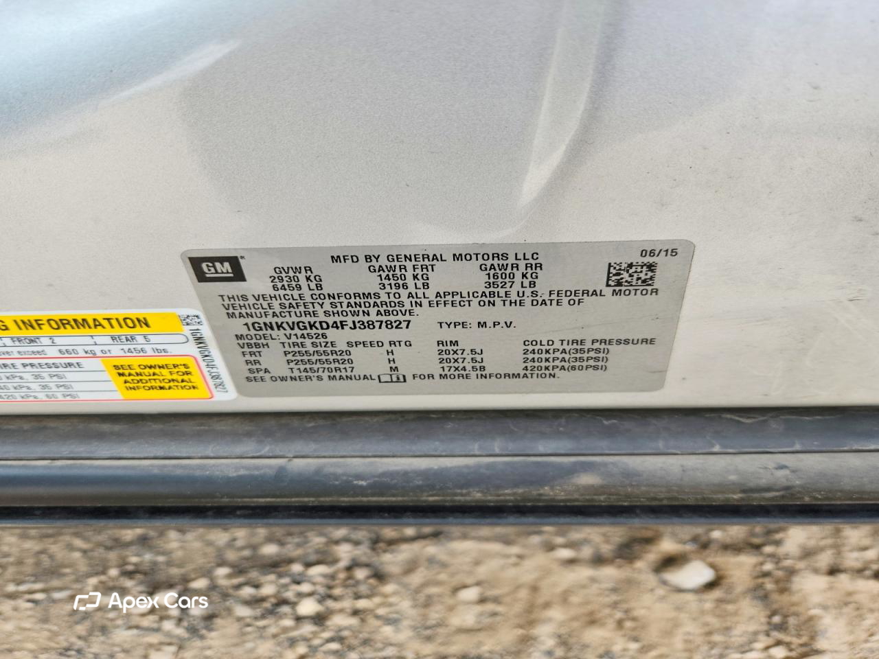 Chevrolet Traverse 2015