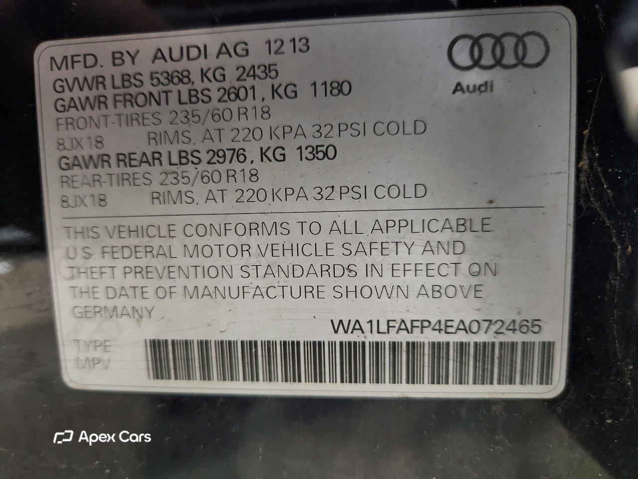 Audi Q5 2014