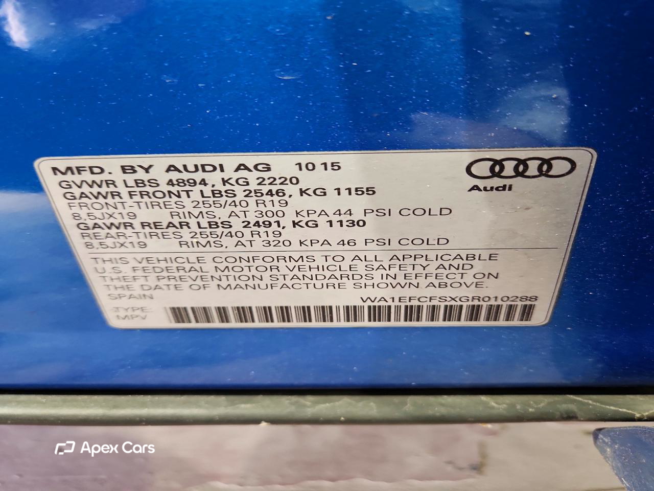 Audi Q3 2016