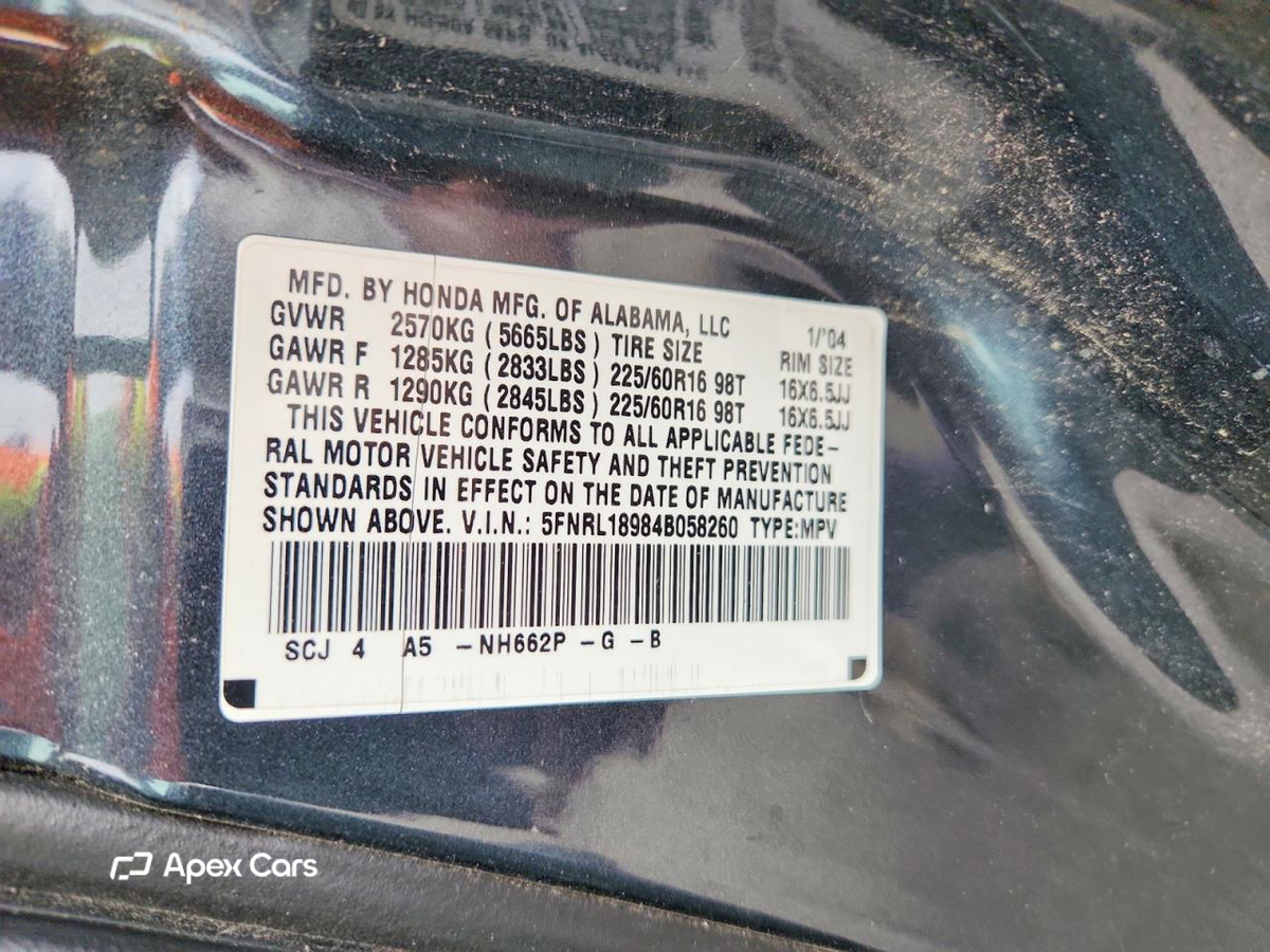 Honda Odyssey 2004