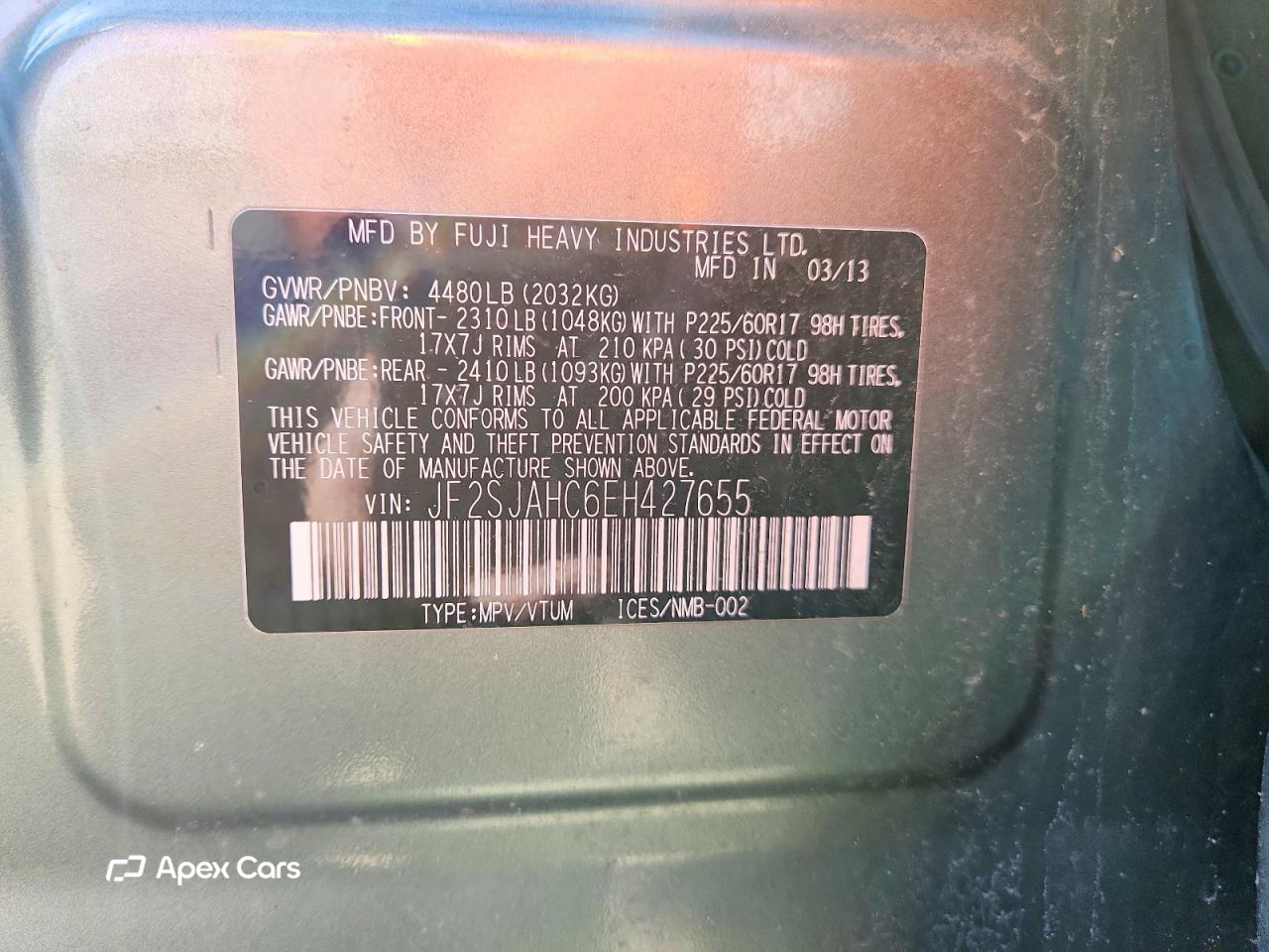 Subaru Forester 2014