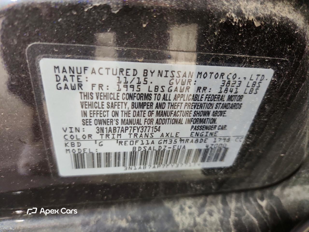Nissan Sentra 2015