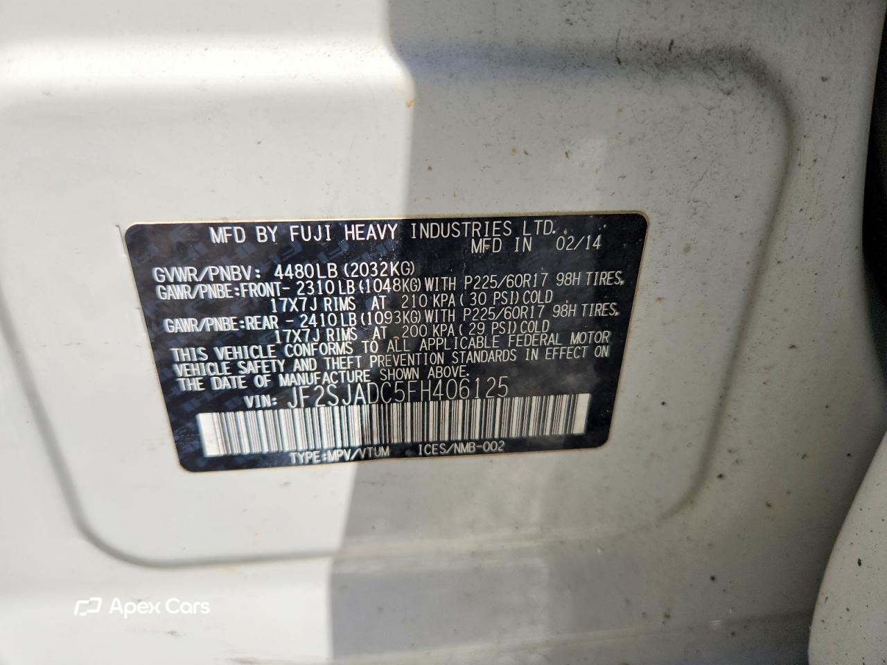 Subaru Forester 2015