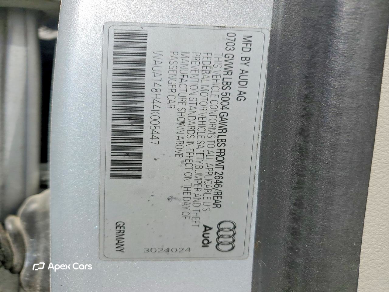 Audi A4 2004