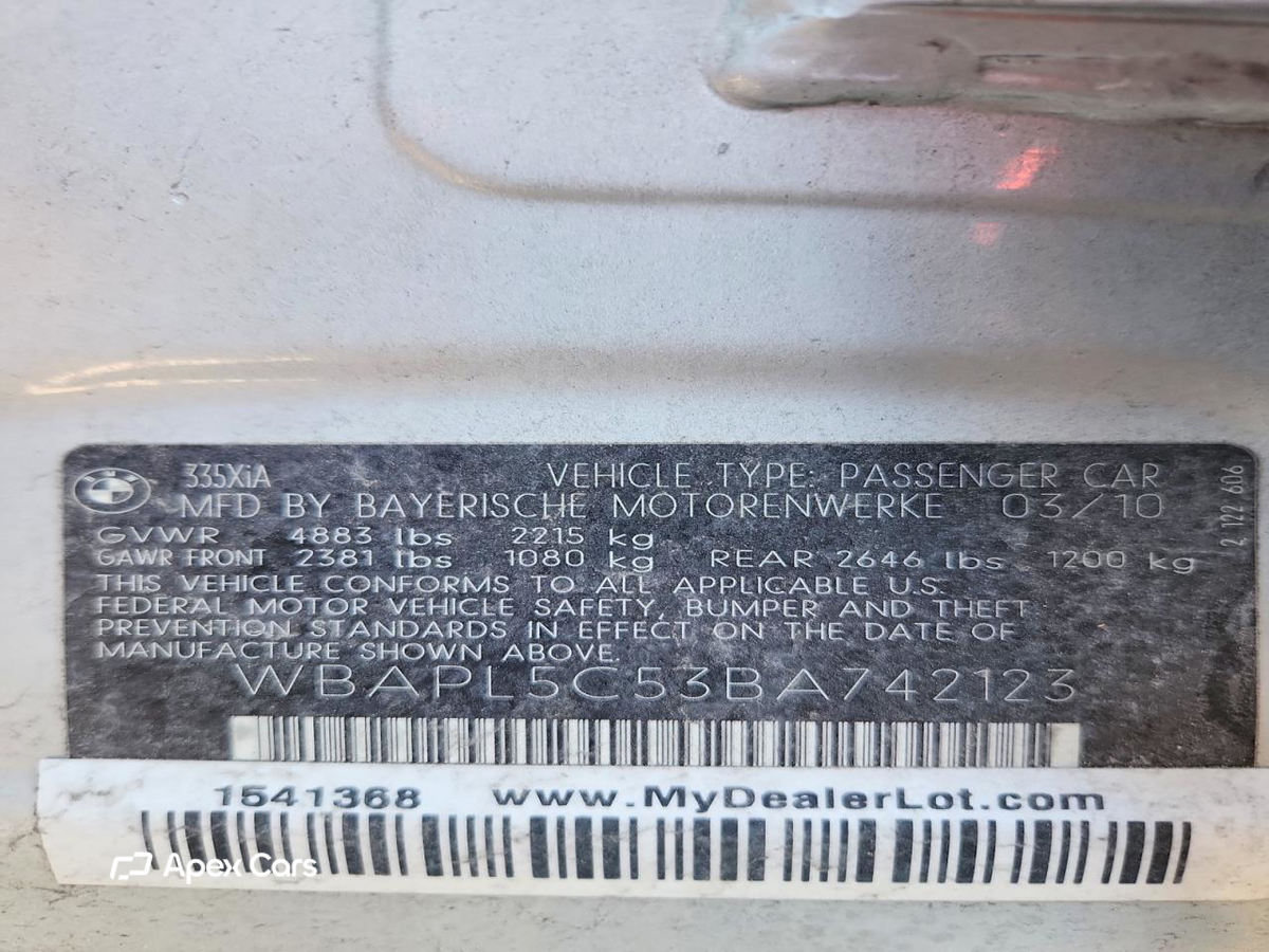BMW Series 3 2011