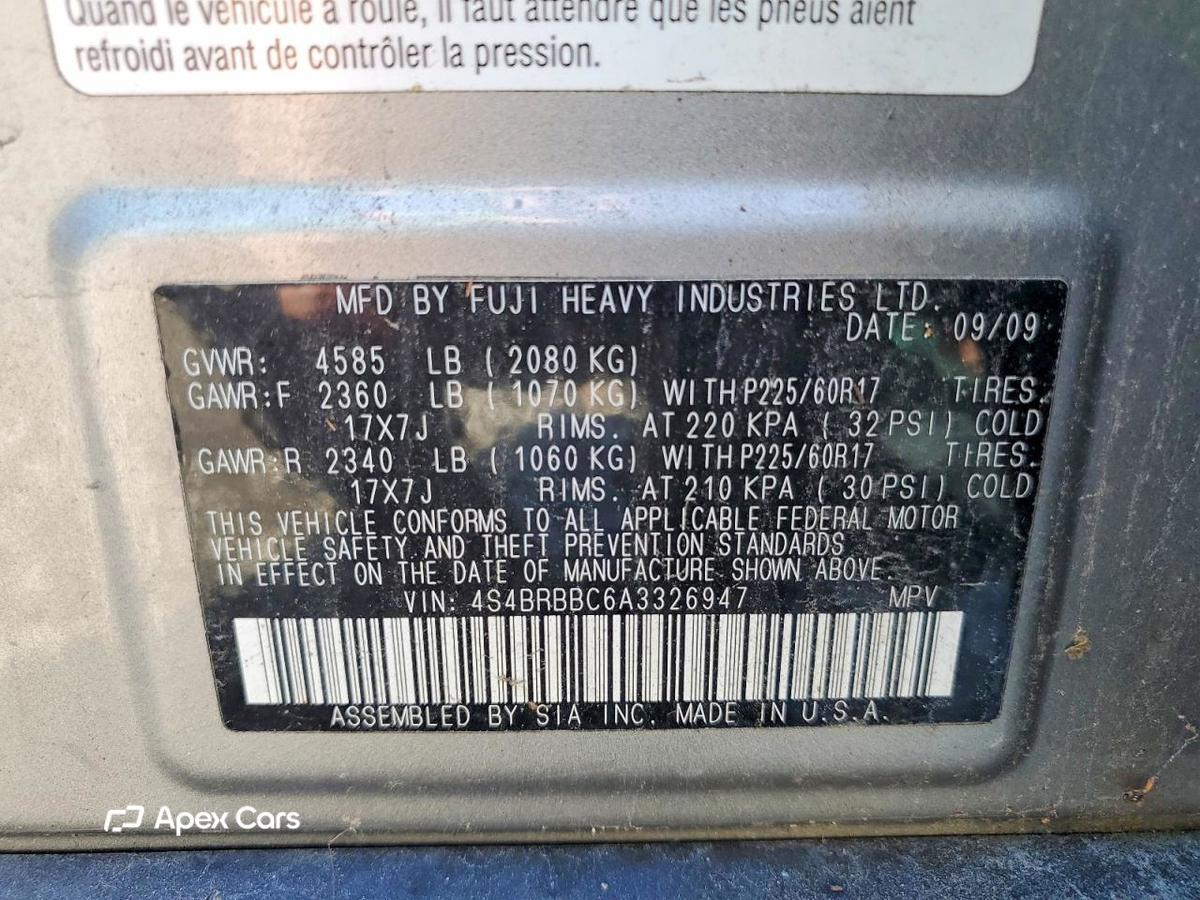 Subaru Outback 2010