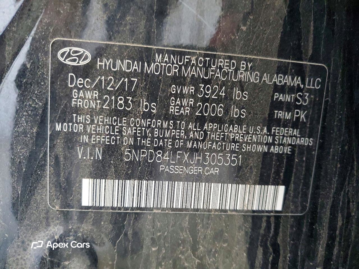 Hyundai Elantra 2018