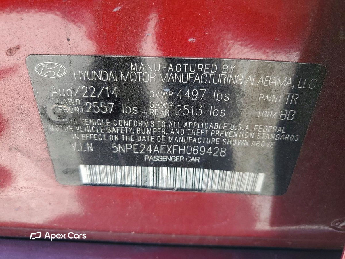 Hyundai Sonata 2015