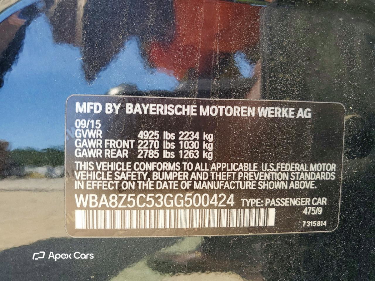 BMW Series 3 2016