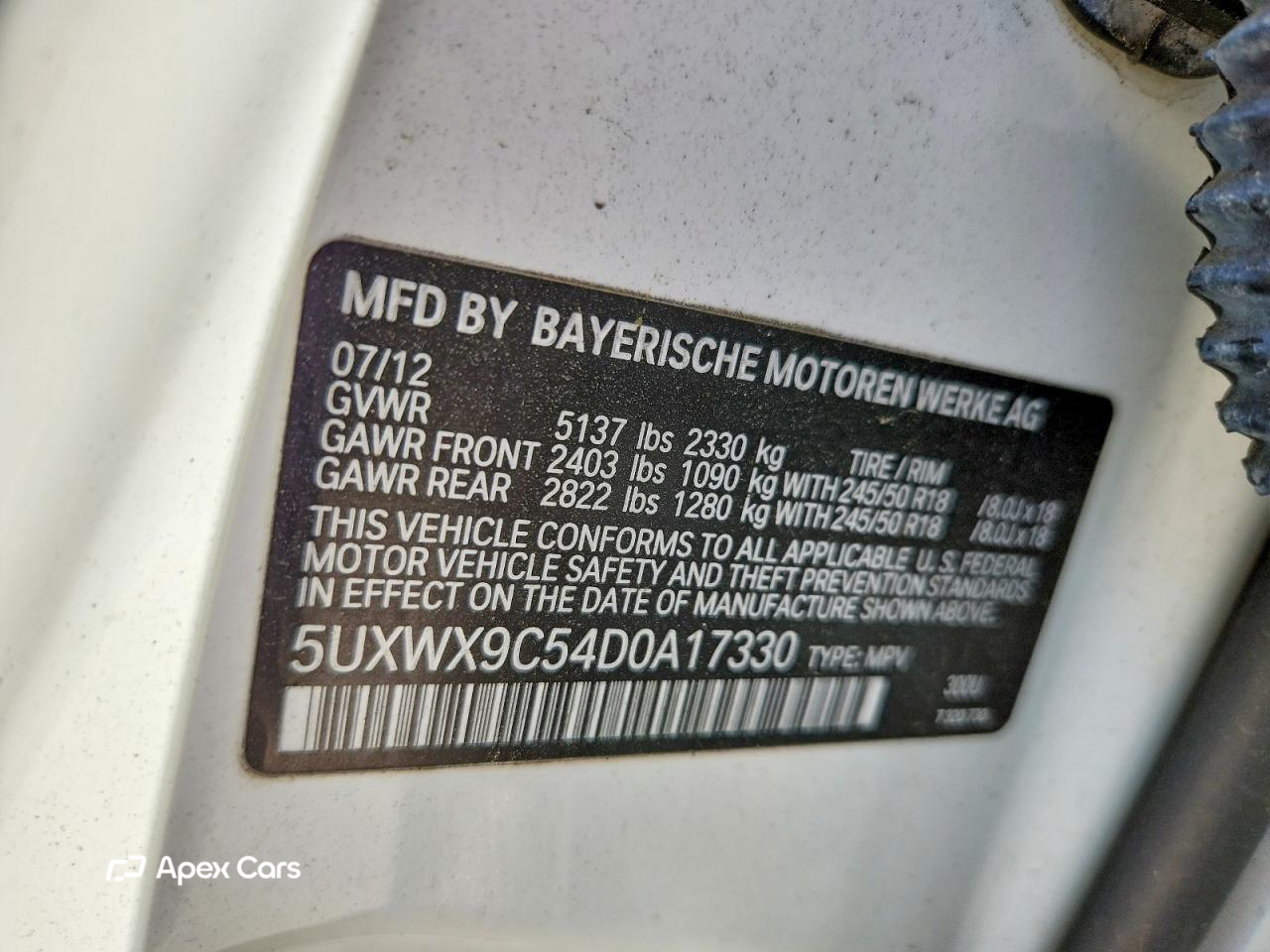BMW X3 2013
