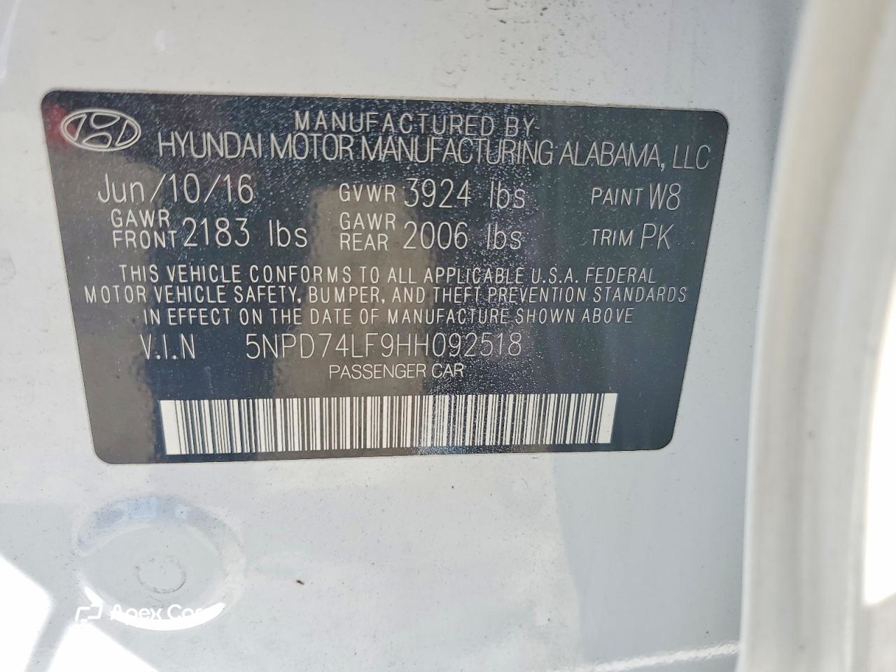 Hyundai Elantra 2017