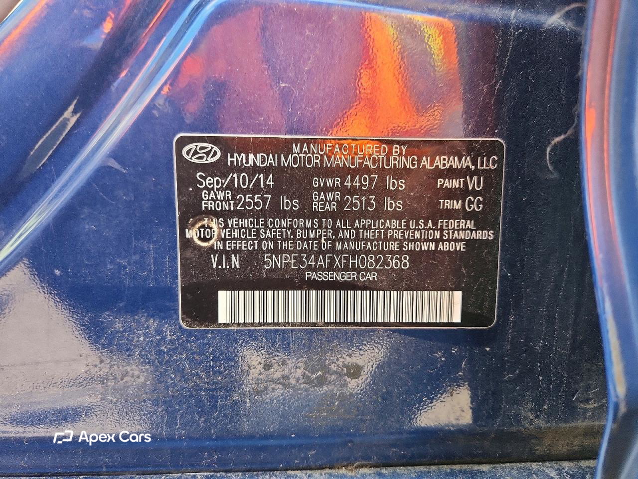 Hyundai Sonata 2015