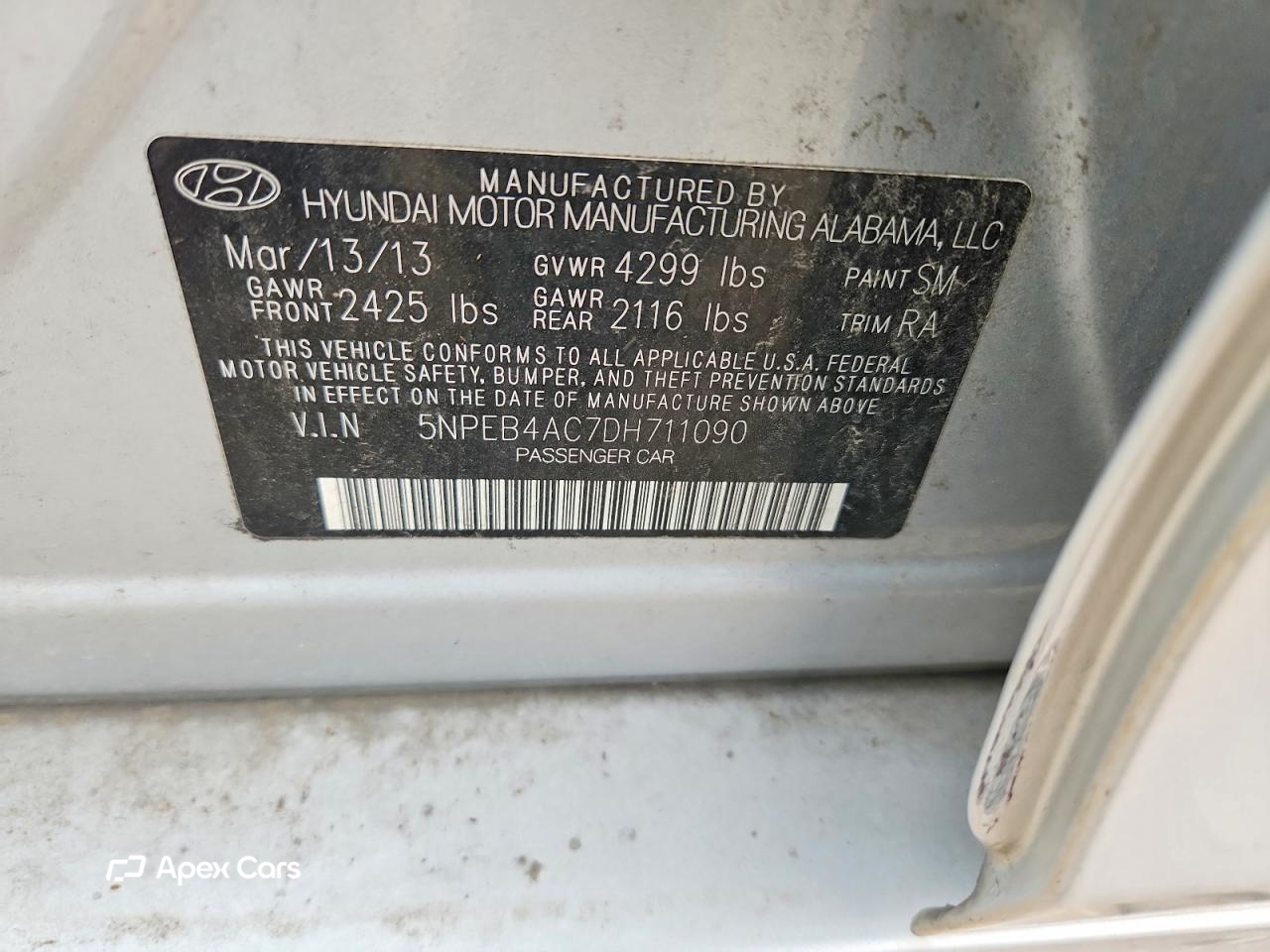Hyundai Sonata 2013