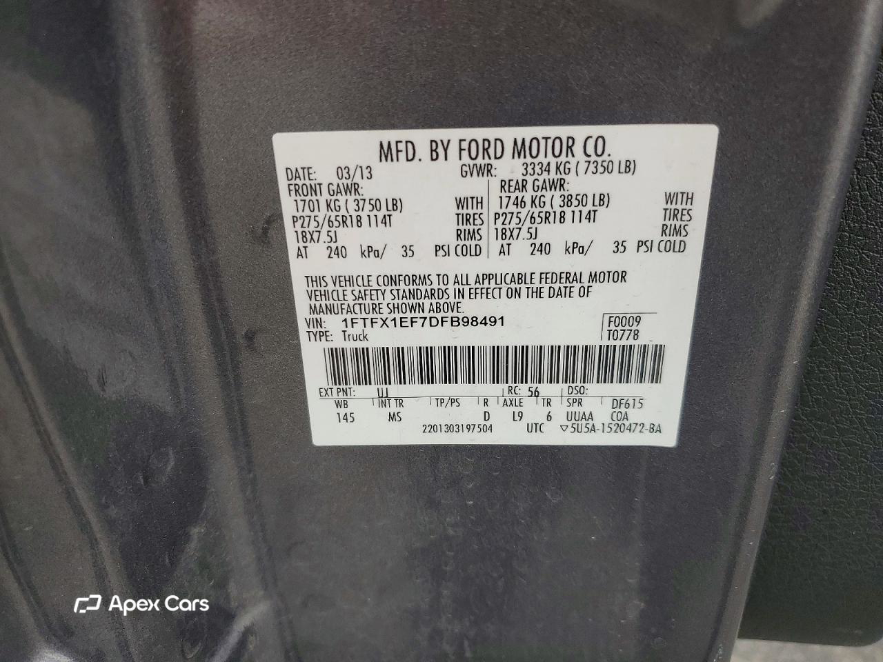 Ford F-150 2013