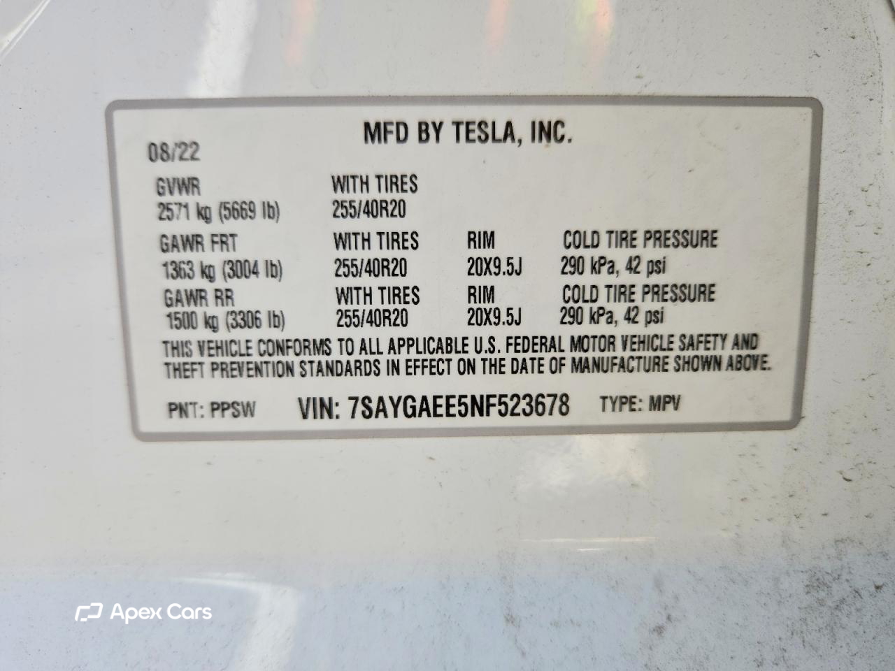Tesla Model Y 2022