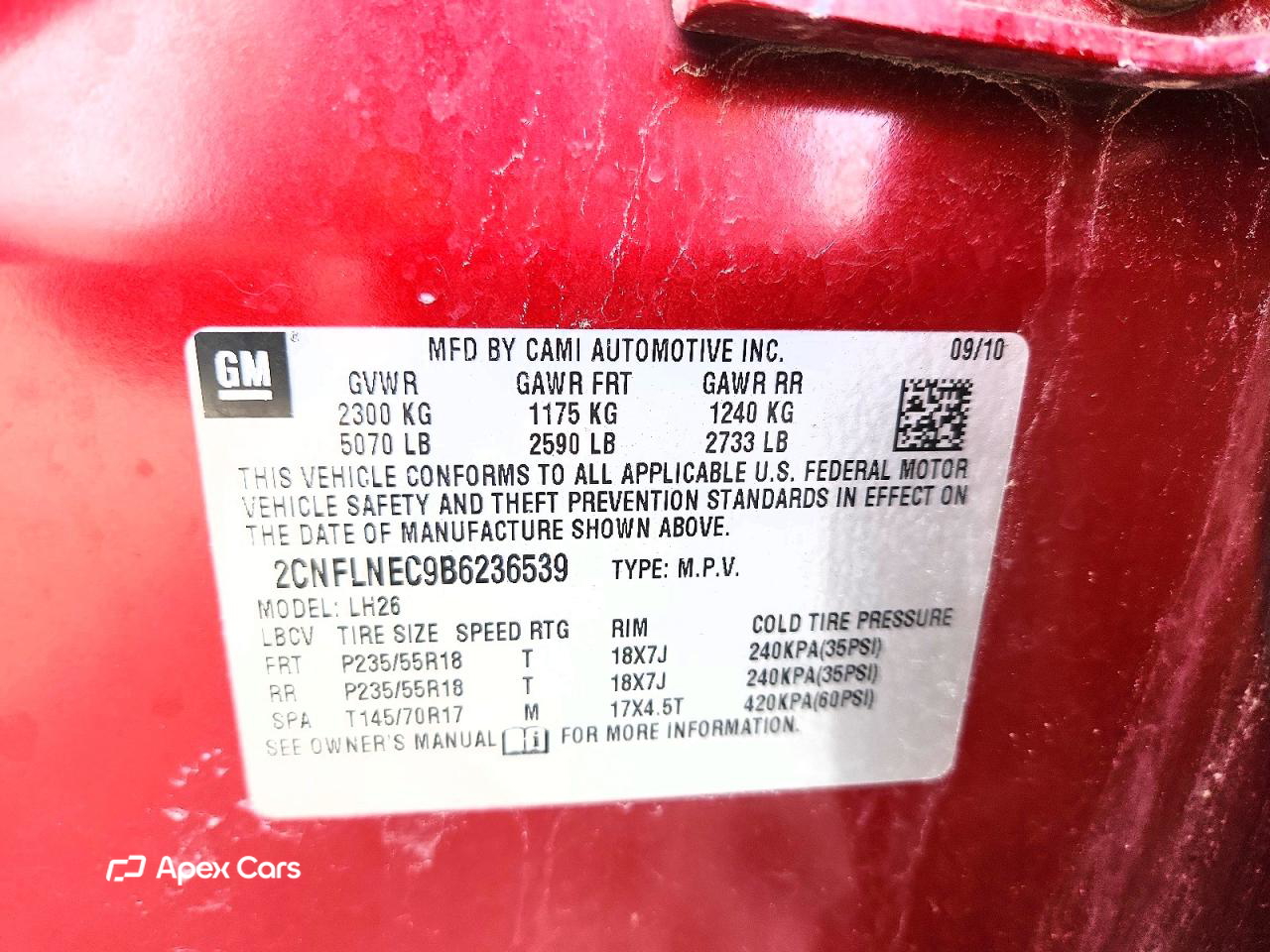 Chevrolet Equinox 2011