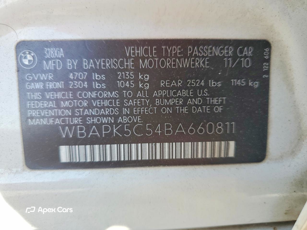 BMW Series 3 2011