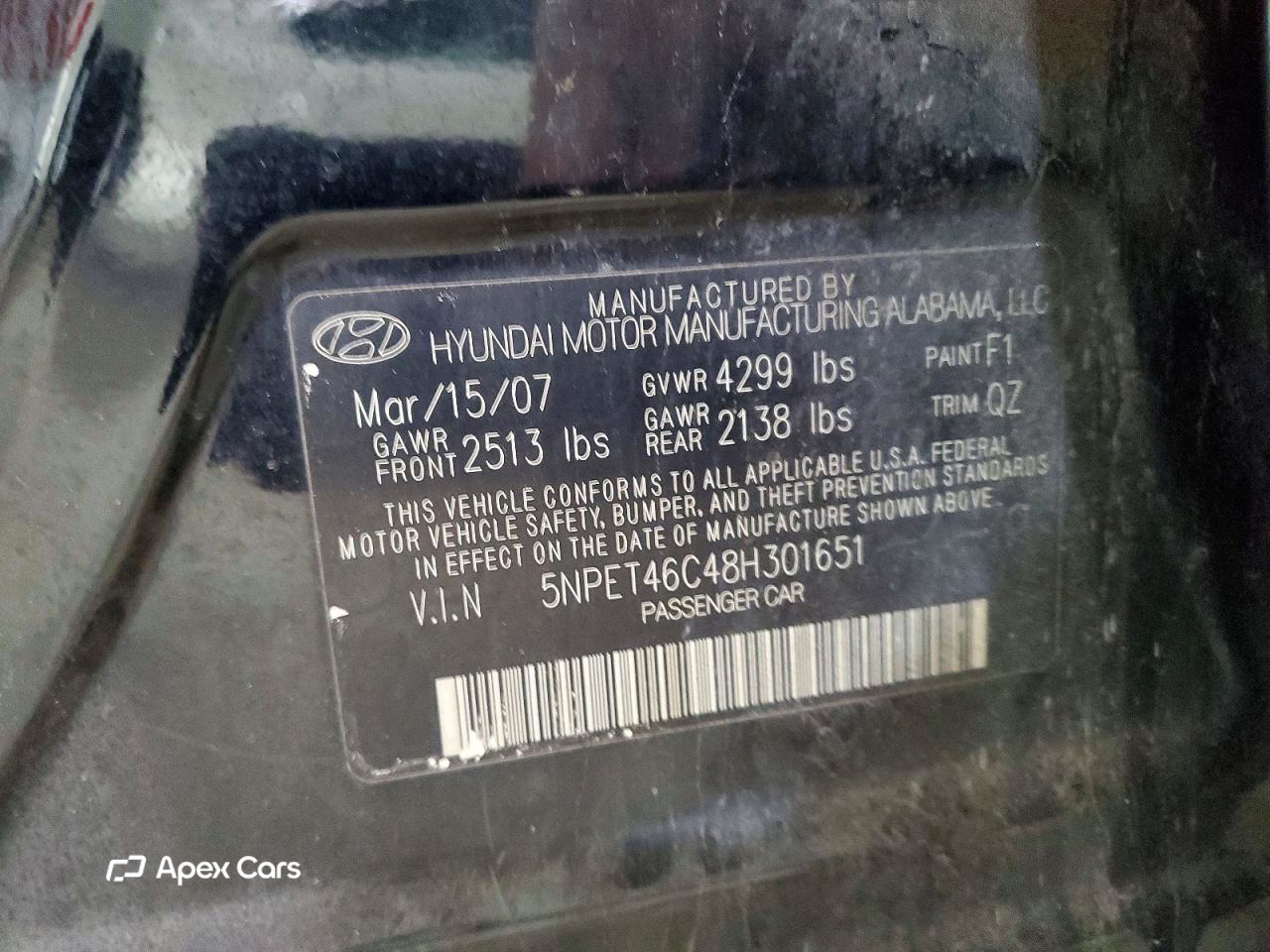 Hyundai Sonata 2008