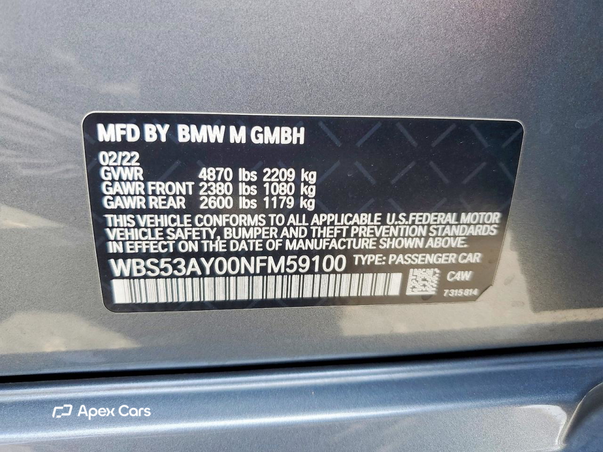 BMW M3 2022