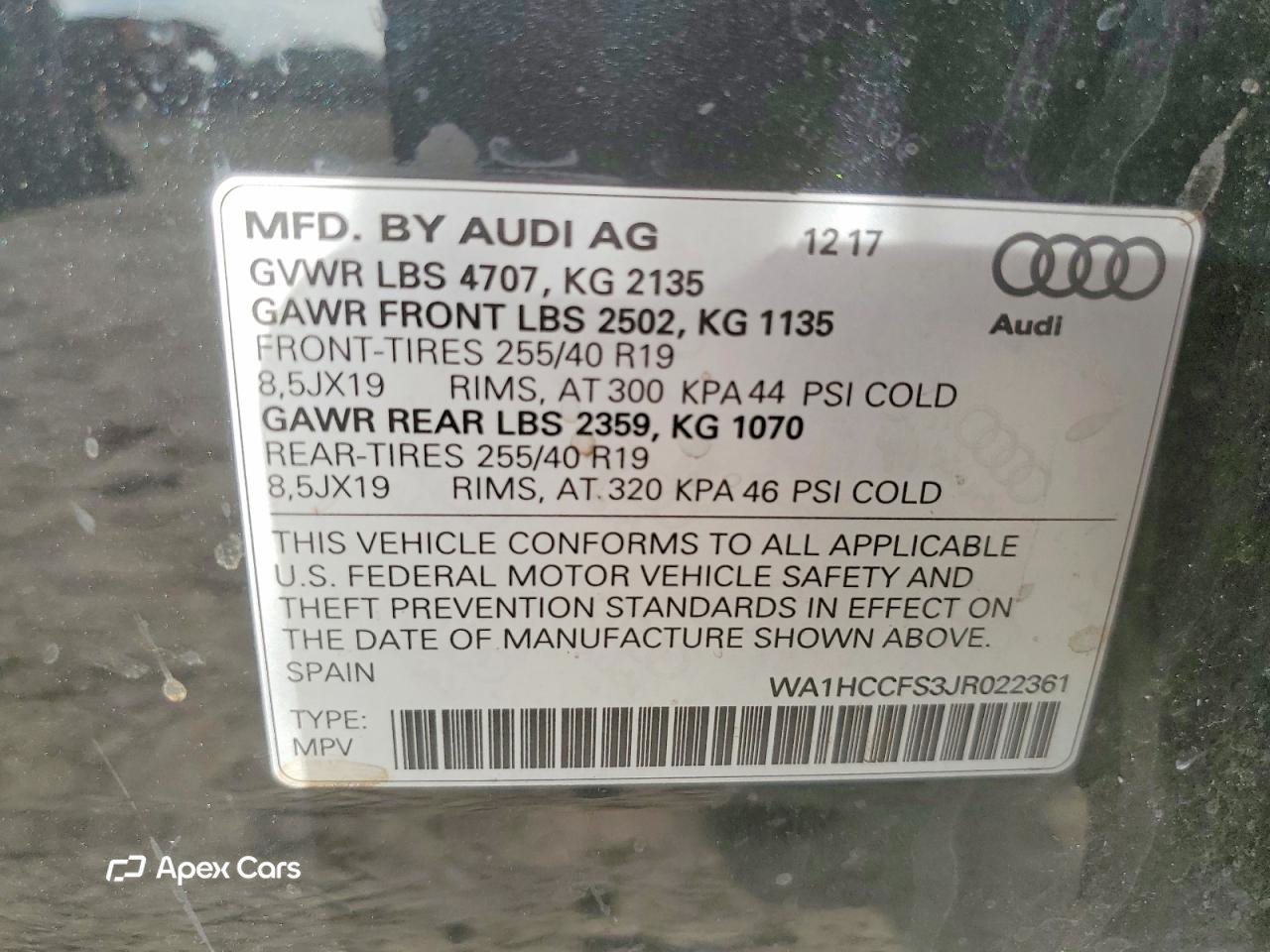 Audi Q3 2018