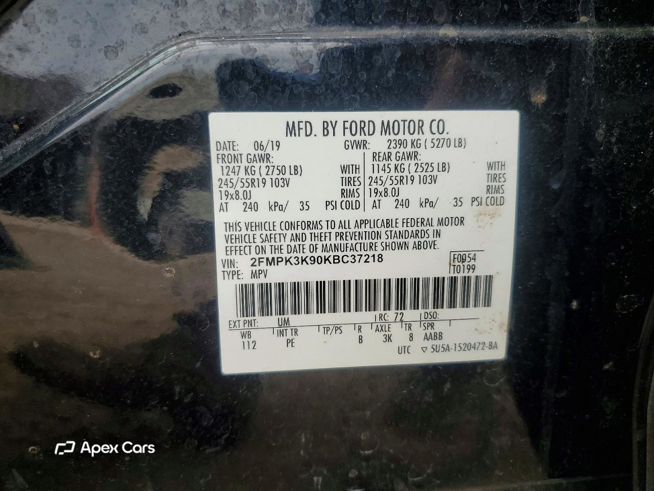 Ford Edge 2019