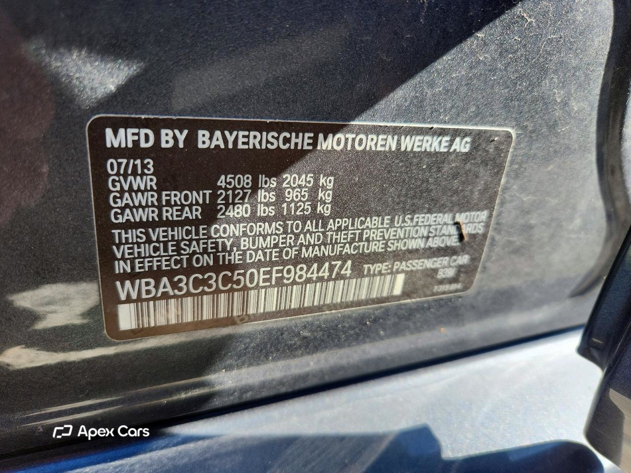 BMW Series 3 2014