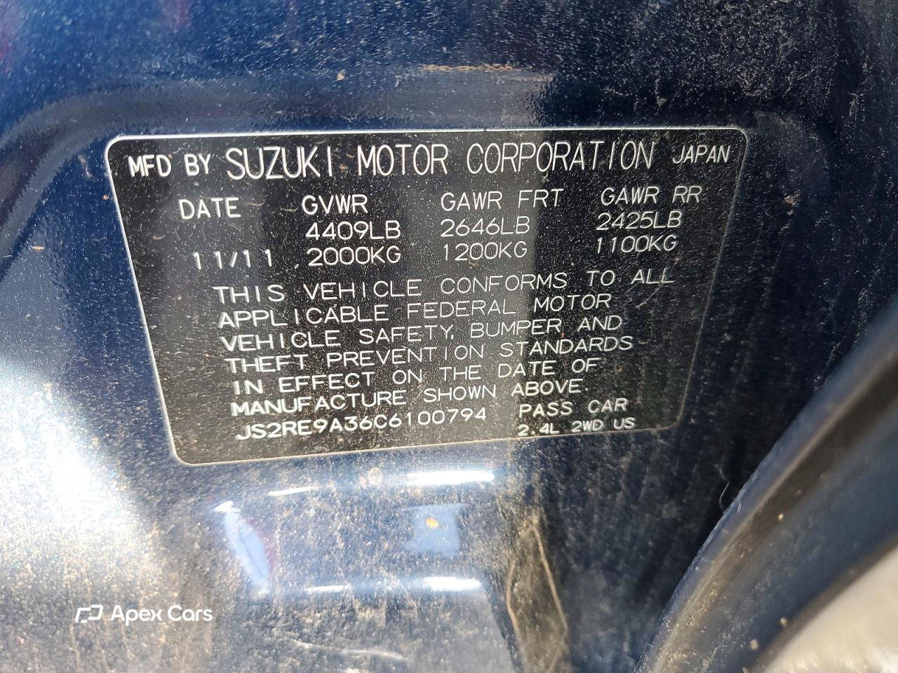 Suzuki Kizashi 2012