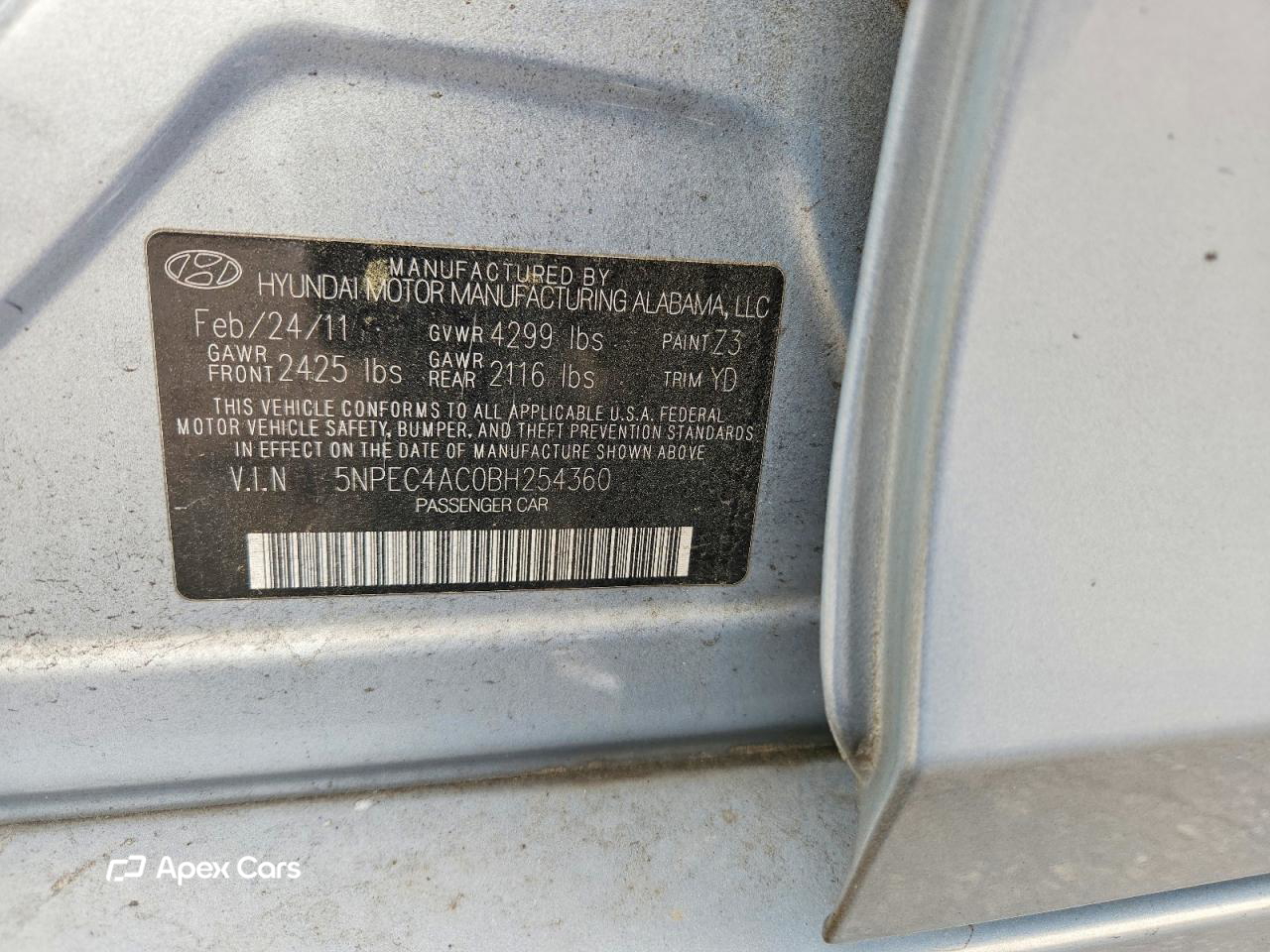 Hyundai Sonata 2011