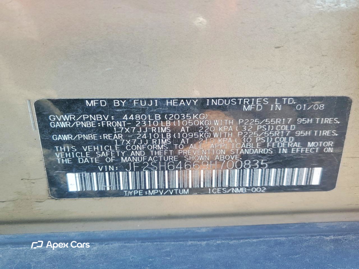 Subaru Forester 2009