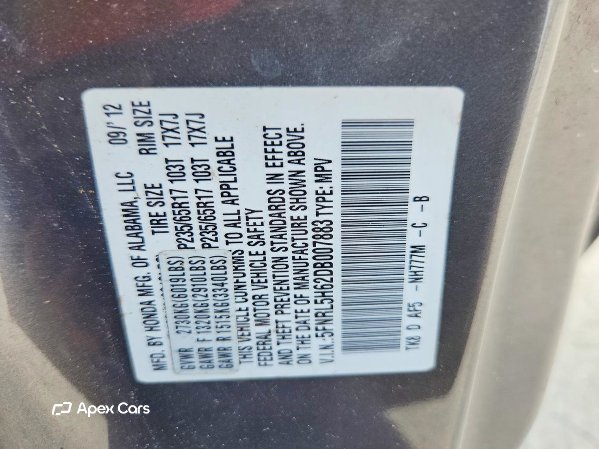 Honda Odyssey 2013
