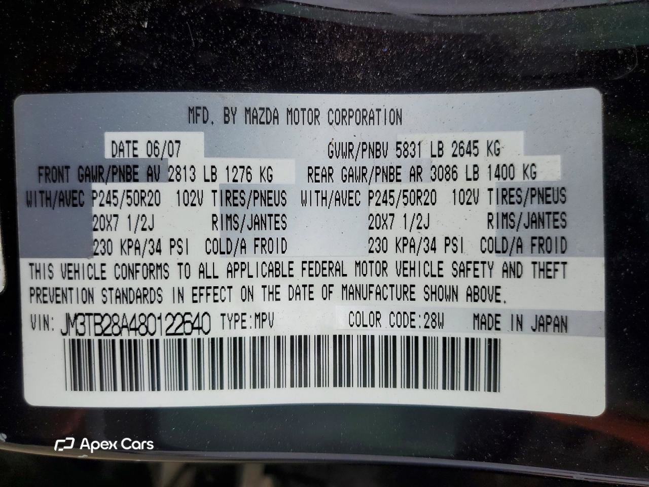 Mazda CX-9 2008