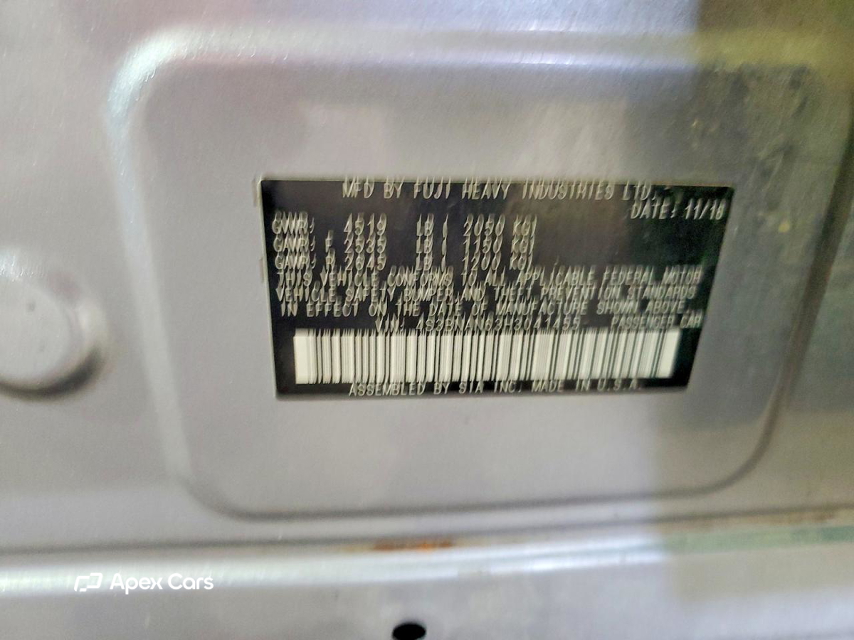 Subaru Legacy 2017