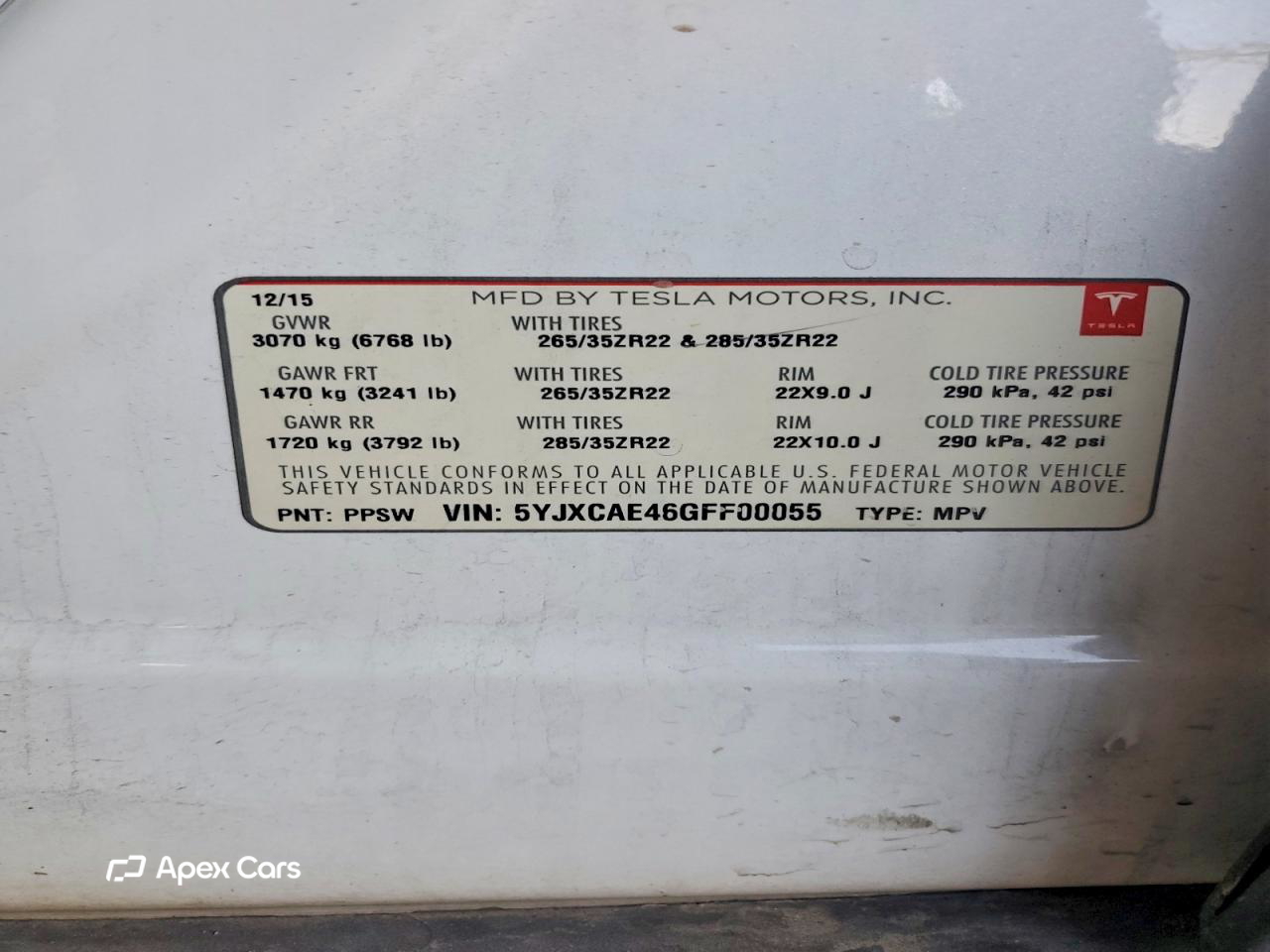 Tesla Model X 2016