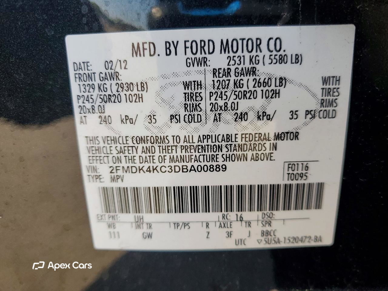 Ford Edge 2013